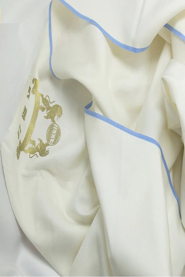 Ahmed Iqbal Cloth House White Unstitch Gents Original Boski Suit