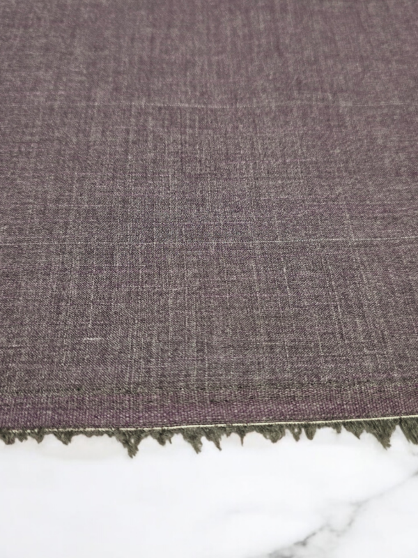 Ahmad Iqbal Unstitch Tropical Fabric Faded Purple Color Gents Clothing