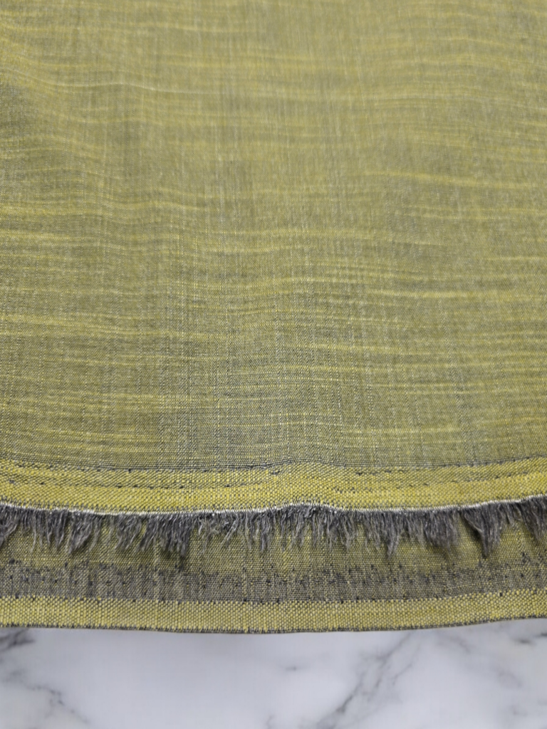 Ahmad Iqbal Unstitch Tropical Fabric Green Color Gents Clothing