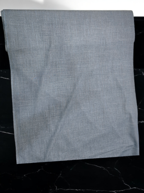 Ahmad Iqbal Unstitch Tropical Fabric Gray Color Gents Clothing