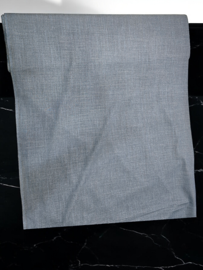 Ahmad Iqbal Unstitch Tropical Fabric Gray Color Gents Clothing
