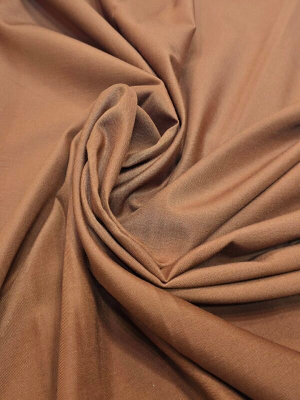 Ahmad Iqbal Unstitch Wash & Wear Brown Color Gents Clothing