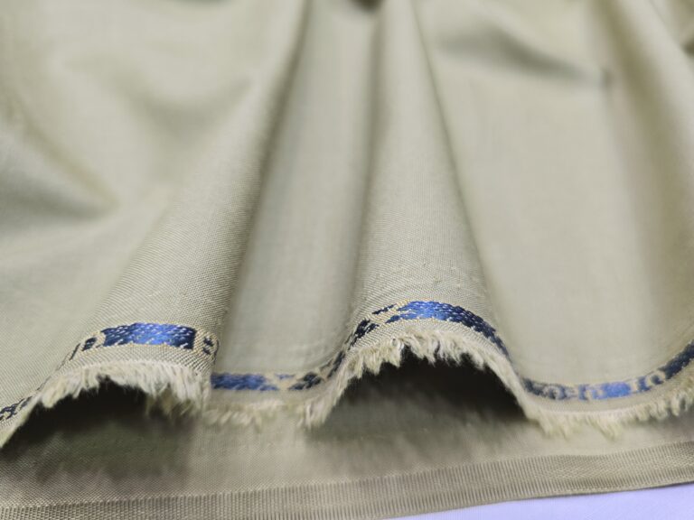 Ahmad Iqbal Unstitch Wash & Wear C-Green Color Color Gents Clothing