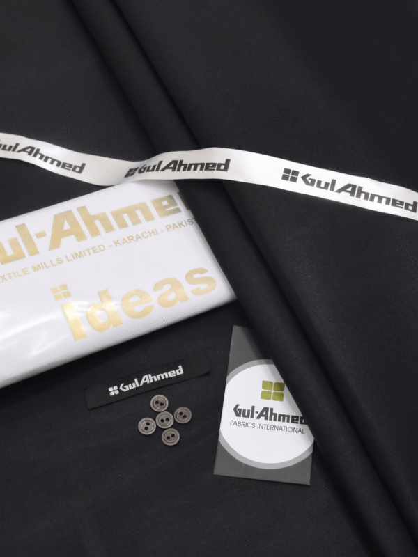 Gul Ahmad Cotton - Black