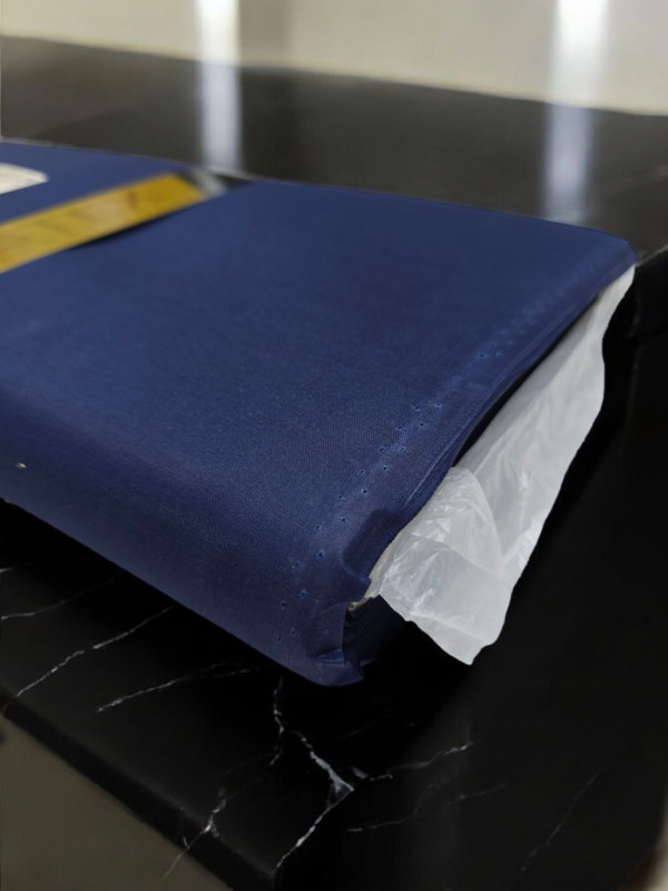 Ahmad Iqbal Cloth House Sky Navy Blue Unstitch Gents Cotton