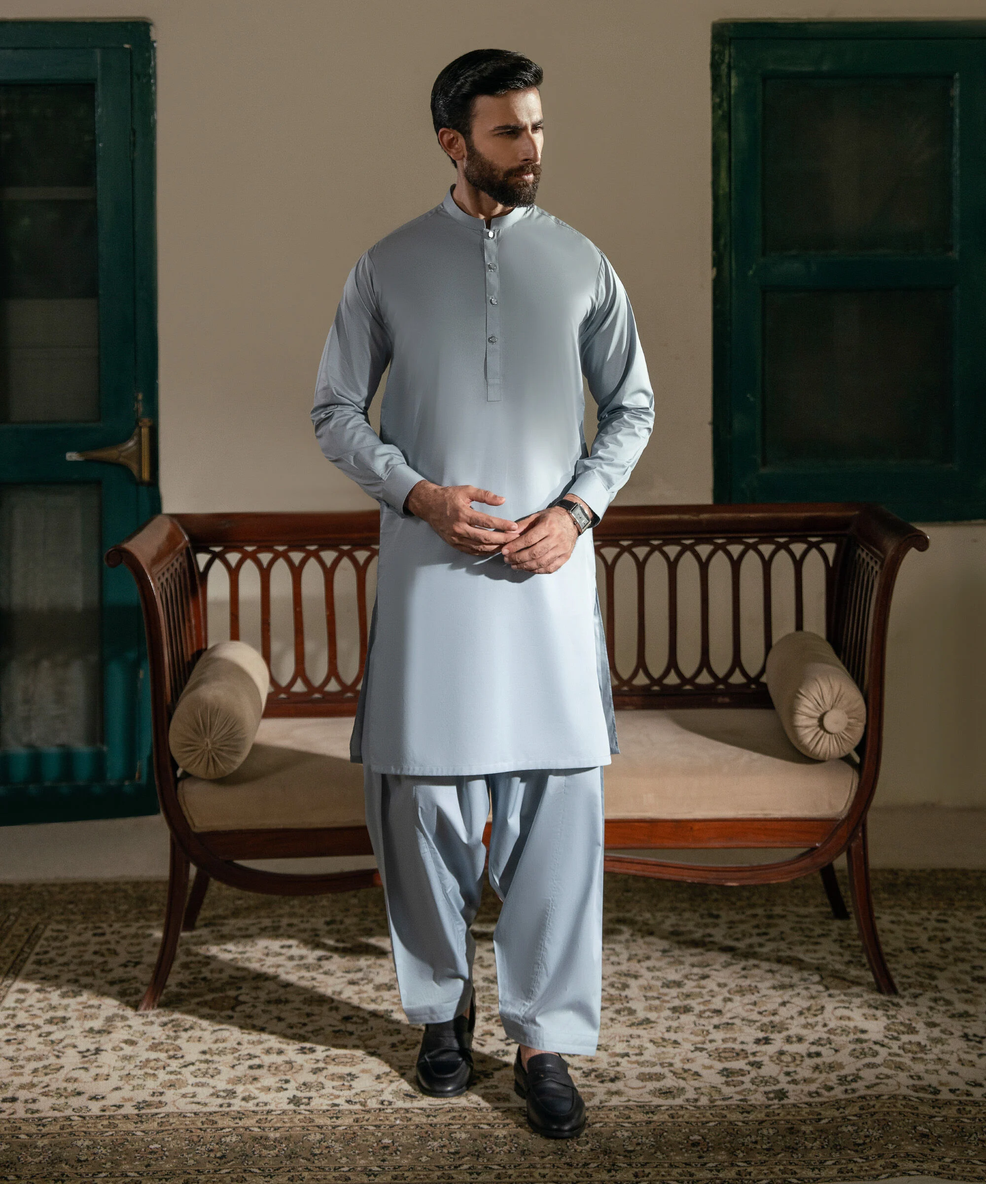 Premium unstitched gents fabric in Faisalabad – Ahmad Iqbal Cloth House