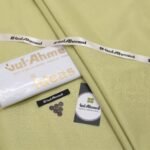 Gul Ahmad Cotton unstitched pistachio fabric 4.5 meters, Faisalabad Pakistan