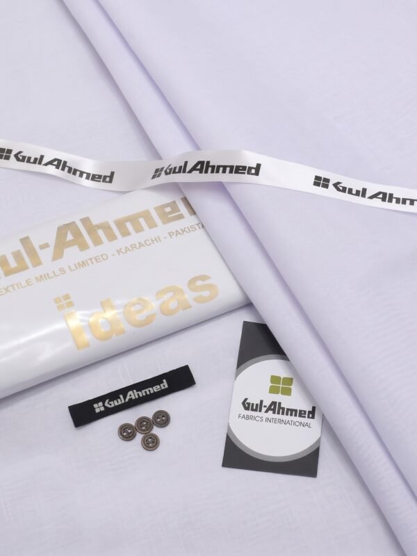 Gul Ahmad Cotton - White